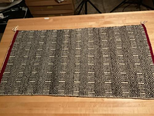Double saddle blanket