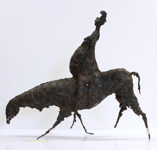 UNTITLED [Woman on horse]