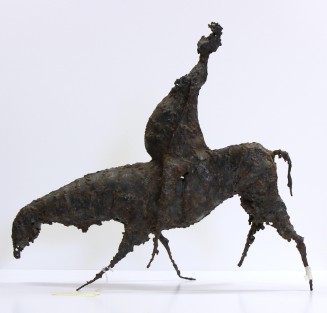 UNTITLED [Woman on horse]