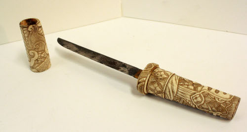Dagger and scabbard