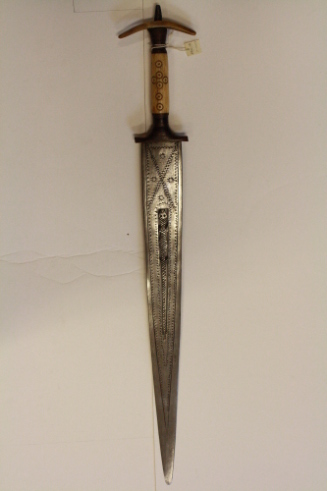Scabbard, sword and daggers