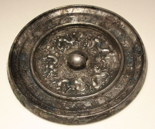 Mirror with Five Animals
