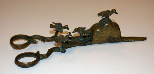Candle wick trimmer and snuffer
