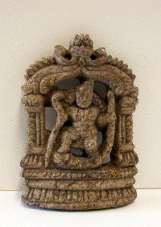 Carved shrine