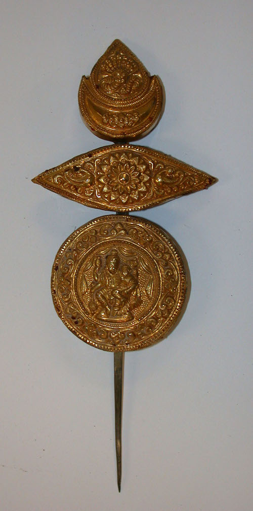 Gold ornament