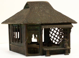 Model of Japanese home/Incense burner