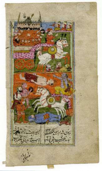 Ravana in Battle with Rama