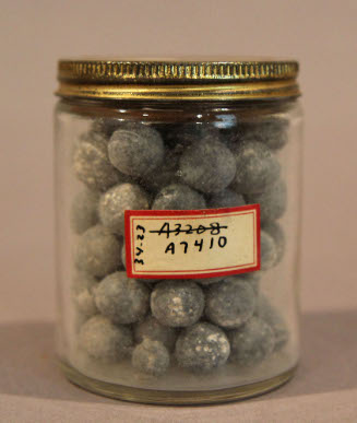 Jar of musket balls
