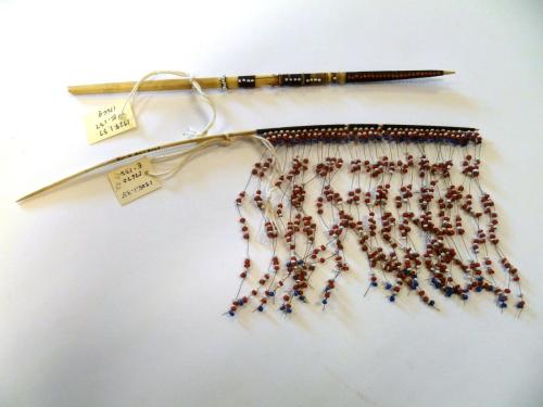 Beaded hair ornament