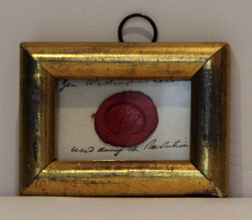 Washington seal in frame