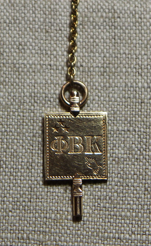 Phi Beta Kappa key (replica)