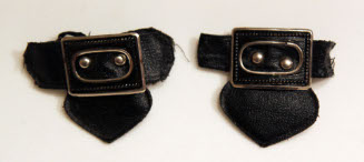 Pair of shoe buckles