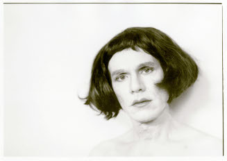Andy Warhol in Drag