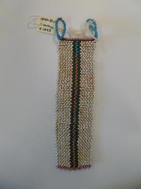 Beaded tab