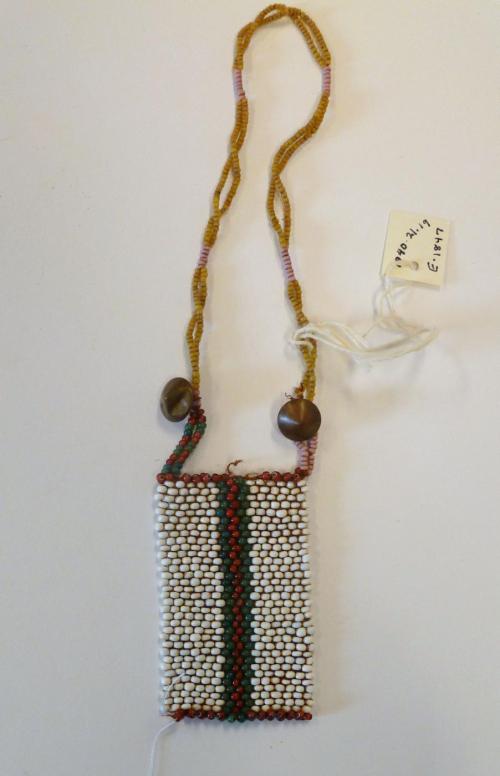 Beadwork necklace