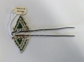 Beaded hair ornament