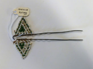Beaded hair ornament