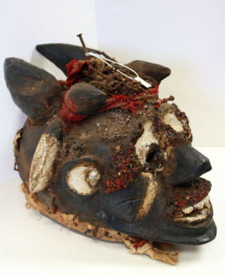 Maiden spirit helmet mask (Agbogho Mmwo)