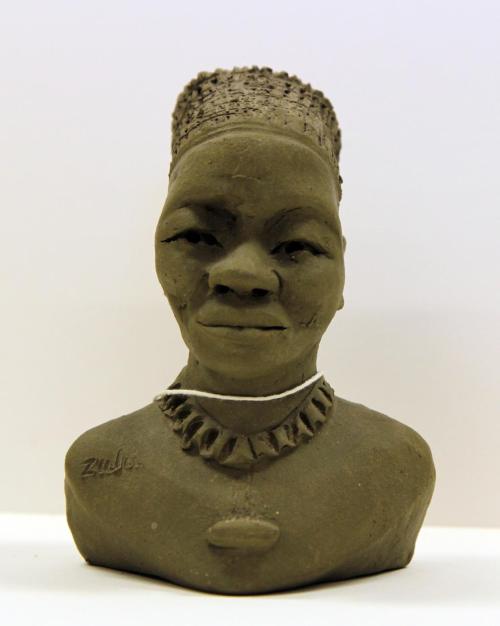 Sculpture bust of a woman