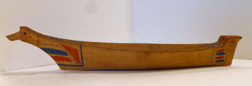 Model canoe