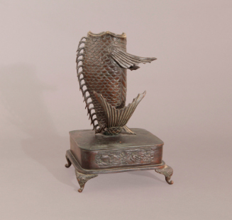 Carp on stand