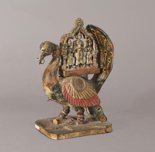 Peacock figure