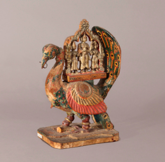 Peacock figure