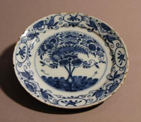 Delftware plate