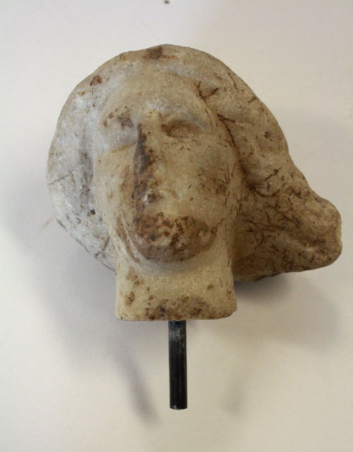 Head from figurine