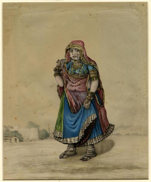 Woman with jewelry