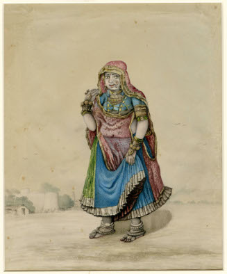 Woman with jewelry