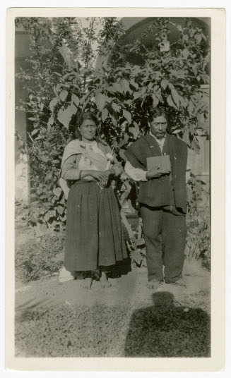 [Campo Indian Man and Woman]