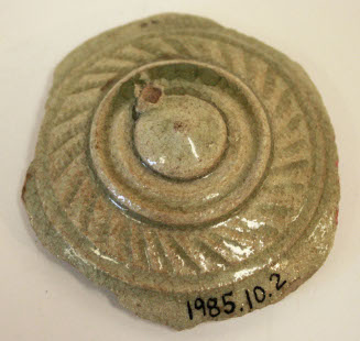 Jar lid shard