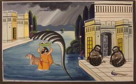 Rescue of Krishna