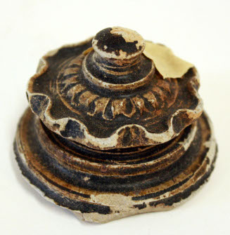 Shard of jar lid