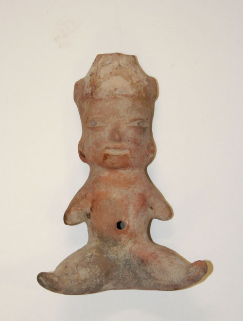 Seated figure