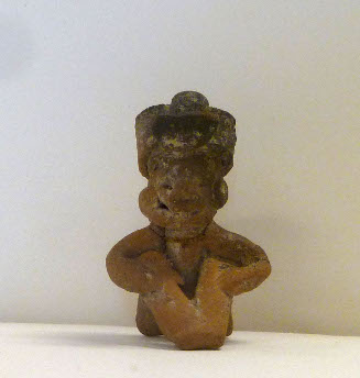 Seated figure