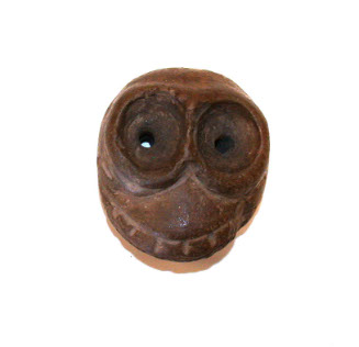 Ceramic skull--small