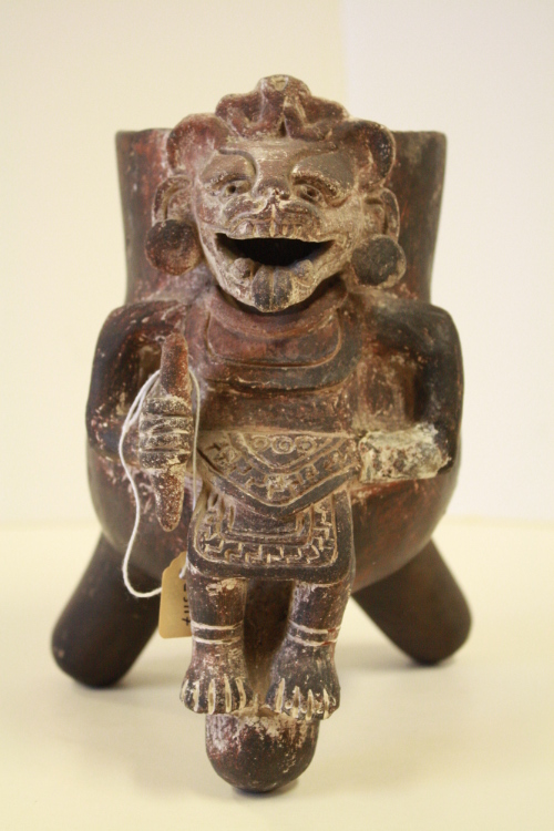 Funerary tripold urn