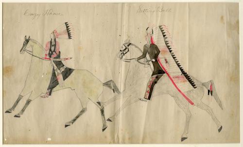 Crazy Horse and Sitting Bull
