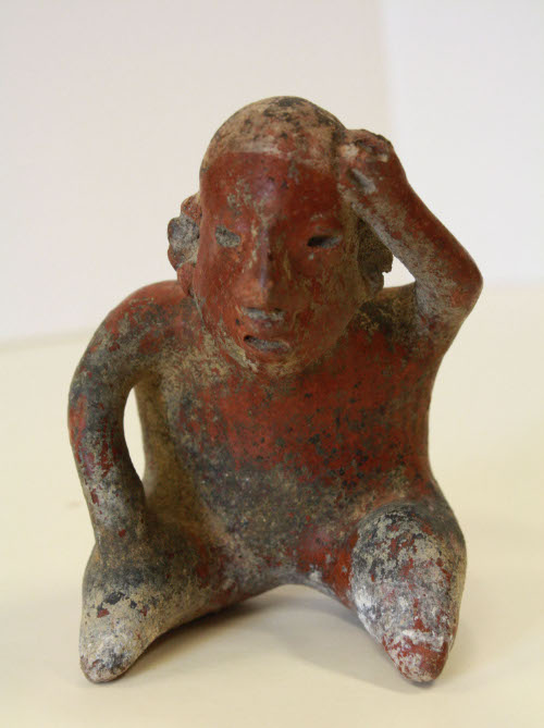 Seated figurine