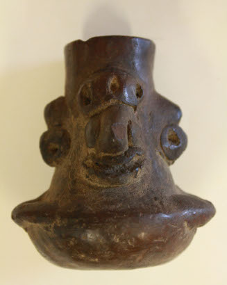 Miniature effigy vessel