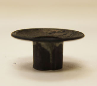 Candle holder with bobeche
