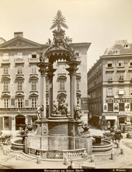 Mariensaule am Hohen Market