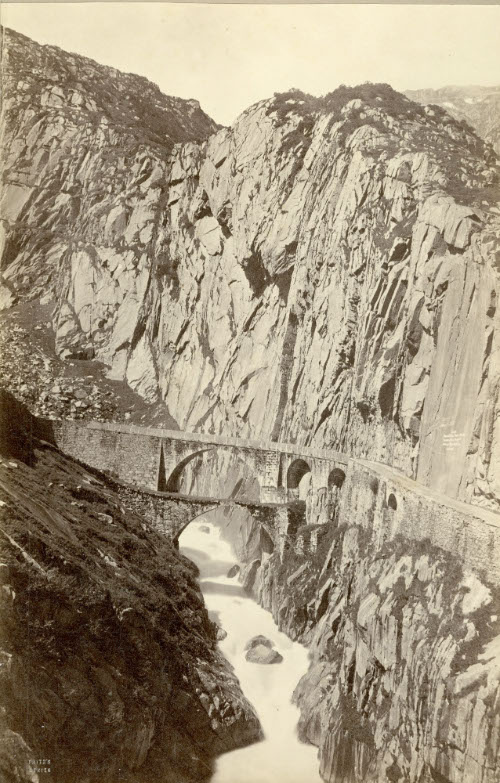 Gorge with Bridge