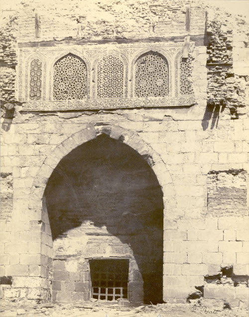 North West Entrance of Sultan Bay bars Mosque