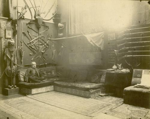 Henry le Grand Cannon in his India Room