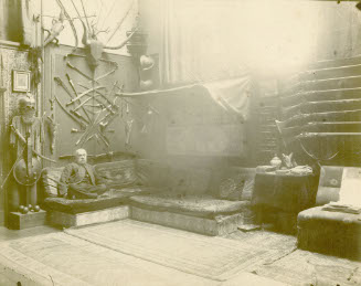 Henry le Grand Cannon in his India Room