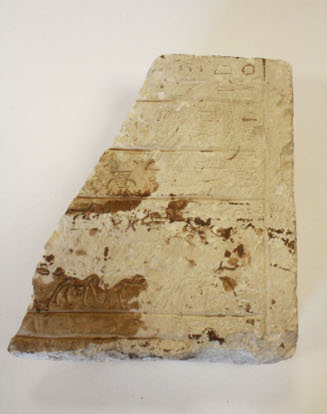 Stele fragment