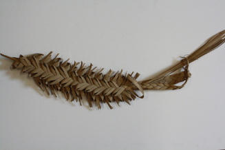 Woven grass ornament